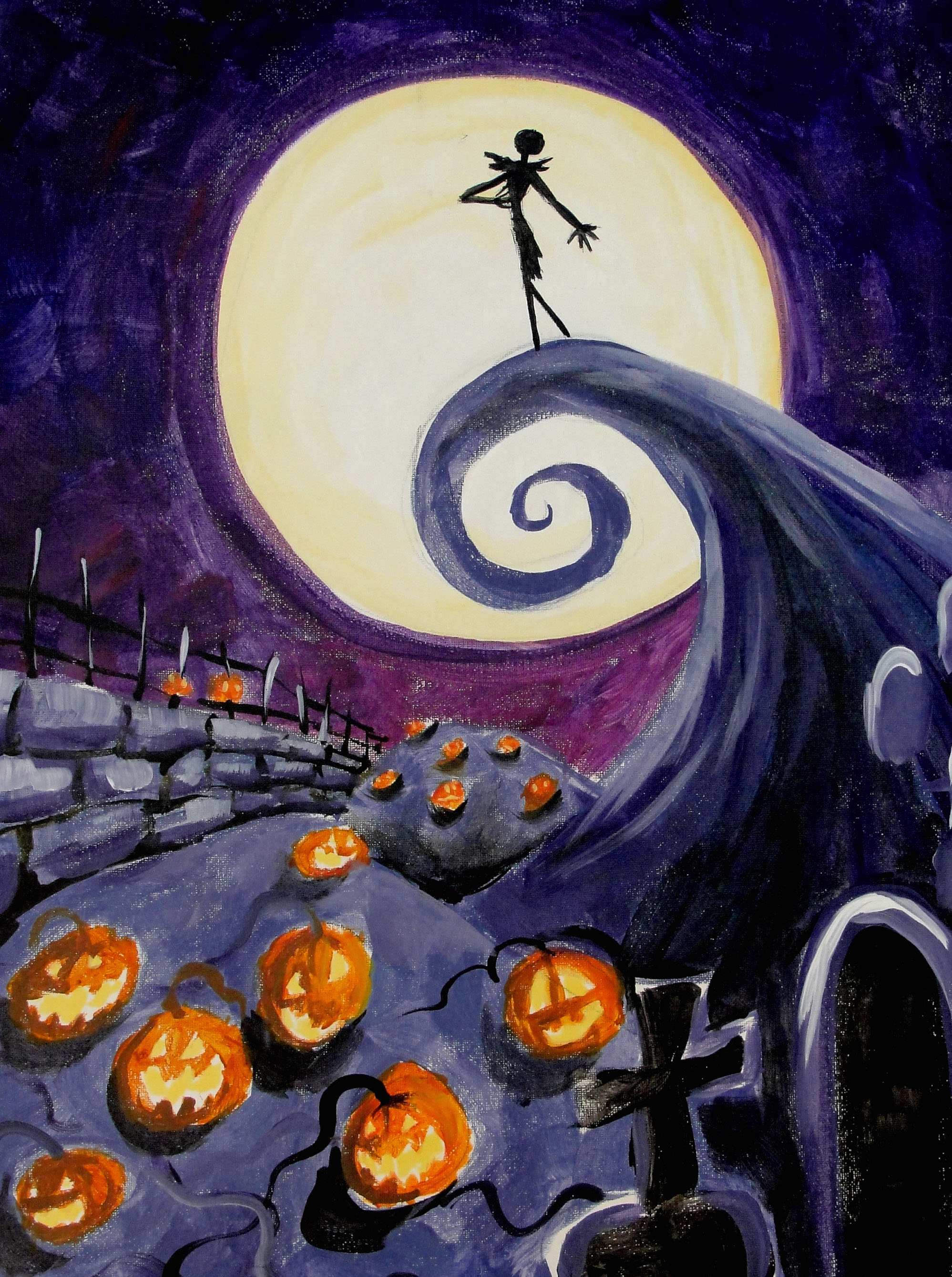1997x2678 Halloween Painting Awesome Gallery Painting And Creations