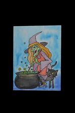 149x225 Watercolor Halloween Black Art Paintings For Sale Ebay