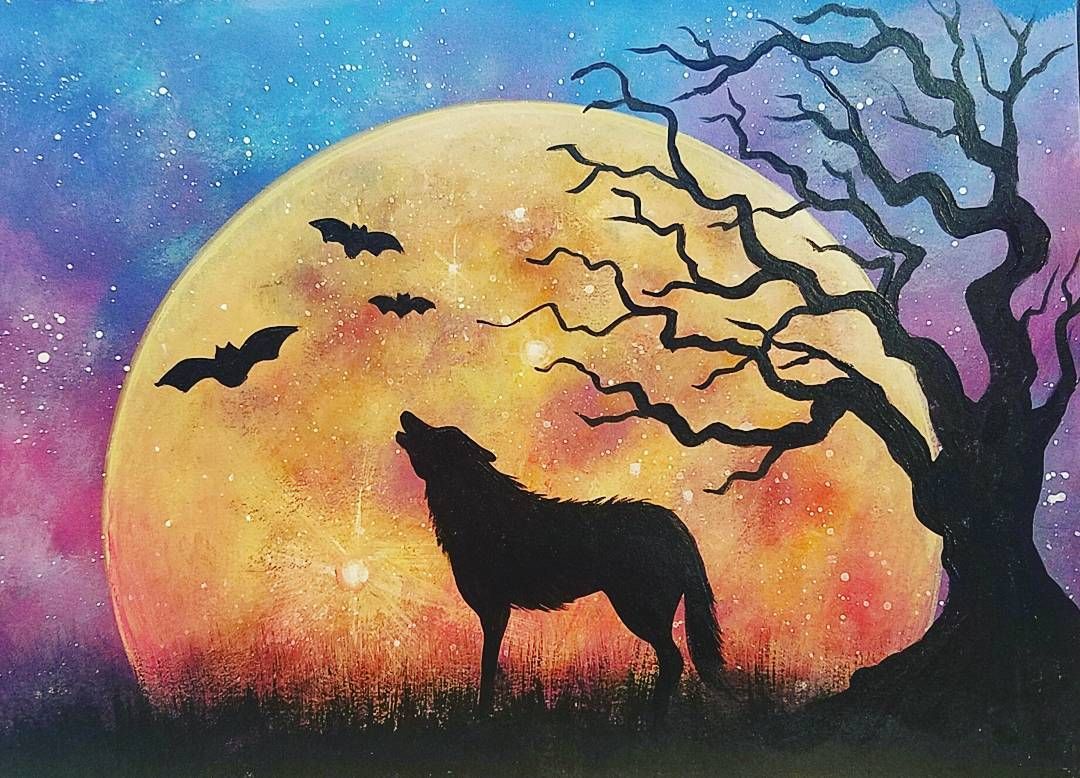 1080x778 Halloween Night Sky