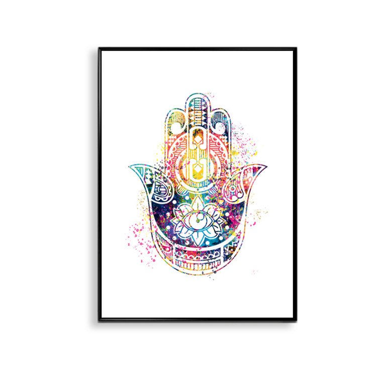 760x760 Pictures Of Hamsa Hand Painting