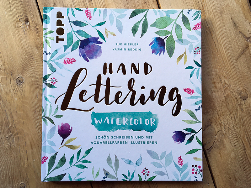 800x600 Handlettering Watercolor Eine Schatzkiste Voller Ideen