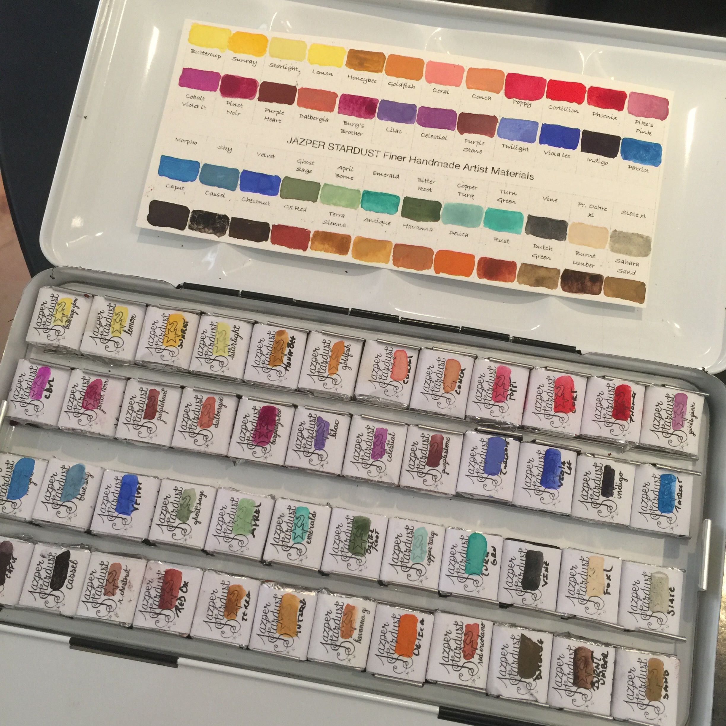 2448x2448 Master Arrangement In 48 Colors Artisan Handmade Watercolor Paint