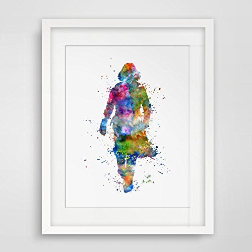 500x500 Severus Snape Harry Potter Art Print Watercolor Poster