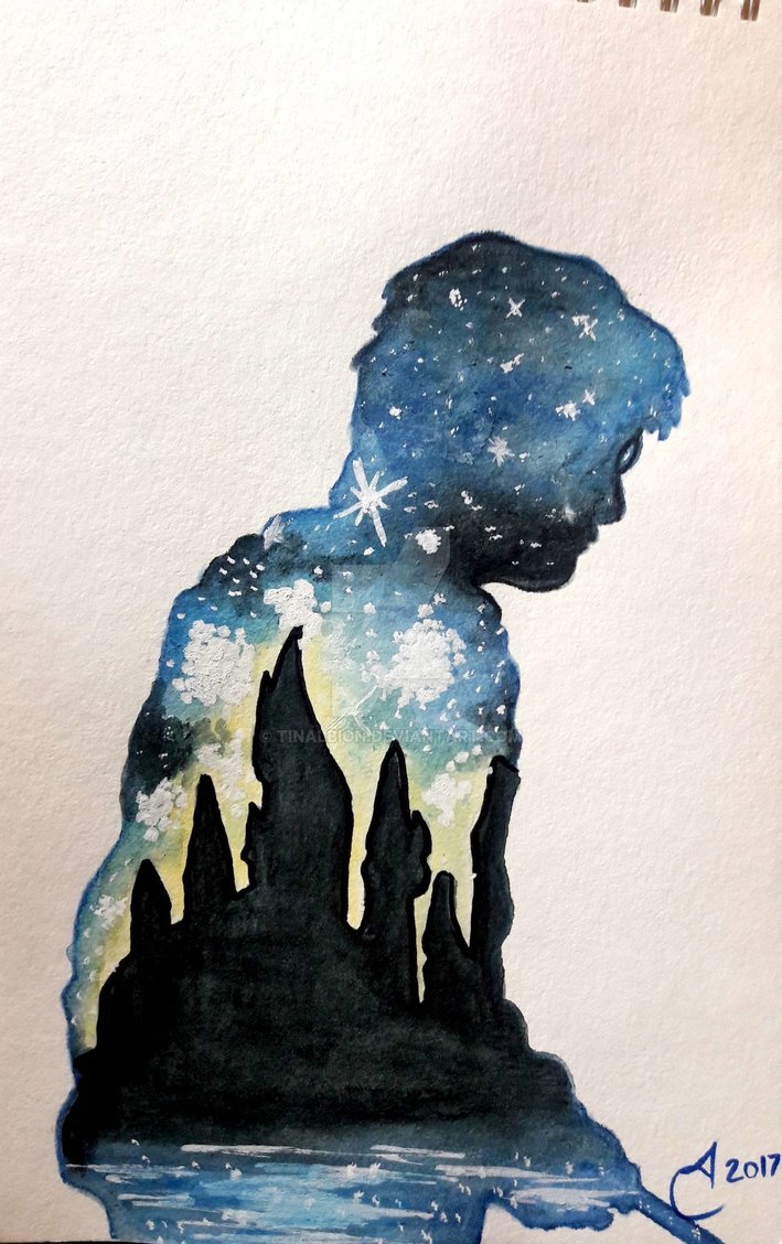 709x1128 Harry Potter Painting By Tinalbion