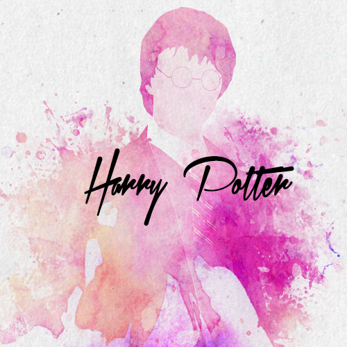 500x500 Harry Potter In Watercolor By Deanswinchester