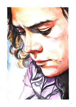 250x353 Harry Styles Watercolor Drawings Boys Watercolor