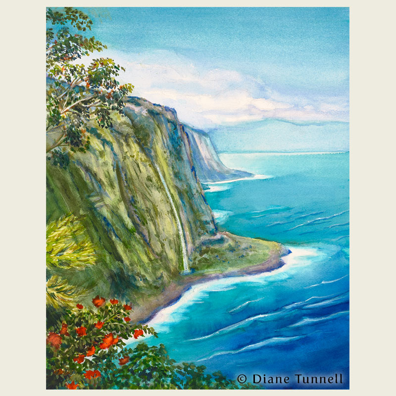 800x800 Hawaii Watercolor Artist Diane Tunnell Portfolio