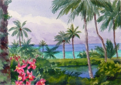 400x282 Zeh Original Art Blog Watercolor And Oil Paintings Coconut Island