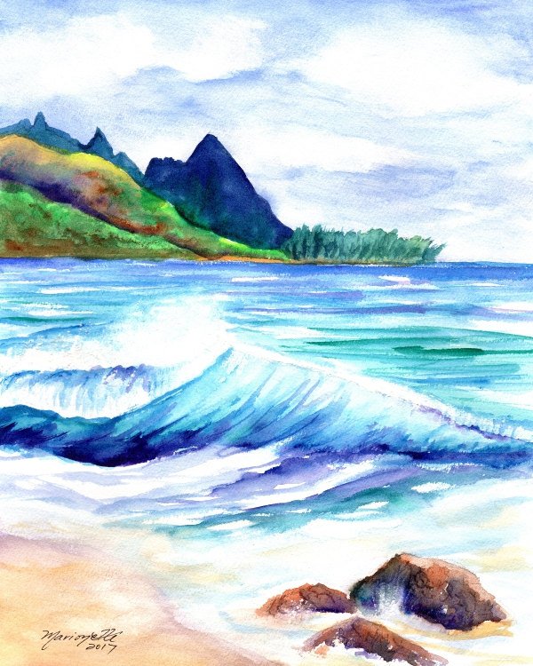 600x750 Kauai Tunnels Beach