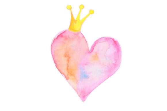 580x386 Watercolor Heart Svg Cut File By Creative Fabrica Crafts