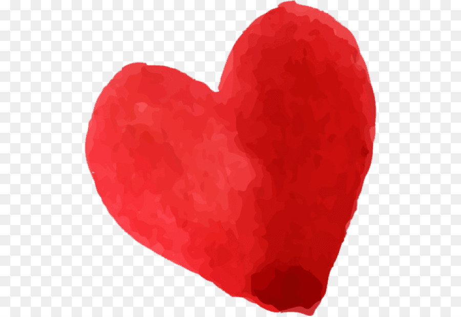 900x620 Heart Watercolor Painting Sticker Clip Art