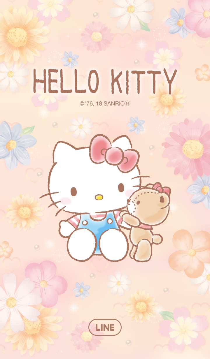 720x1232 Hello Kitty Watercolor Tema Line Line Store
