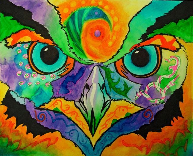 650x525 Expressive Animal Portrait In Liquid Watercolor