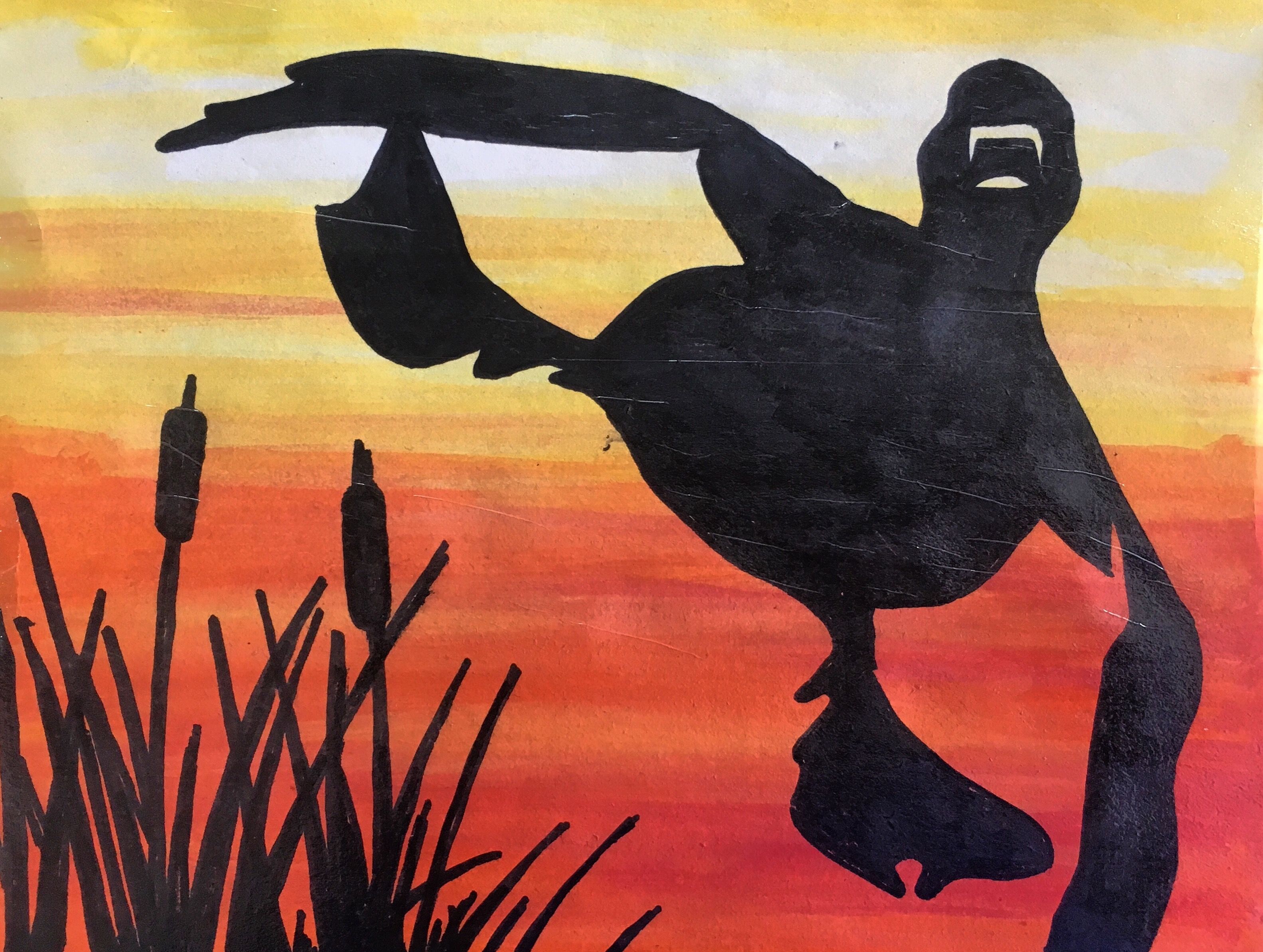 3164x2386 Middle School Watercolor Sunset Lesson