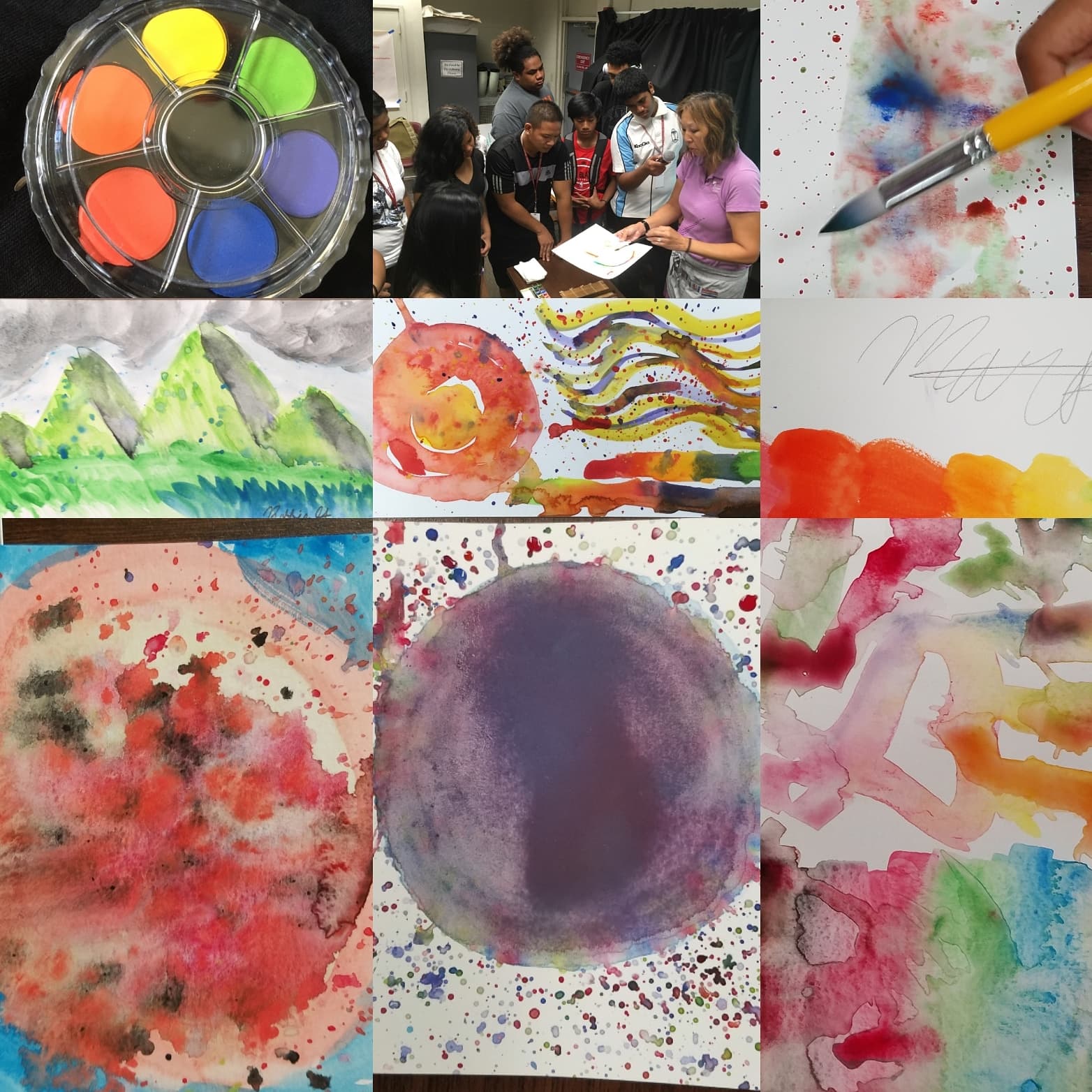 1564x1564 Sharing My Love Of Watercolor With Teenagers Dawn Yoshimura Studio