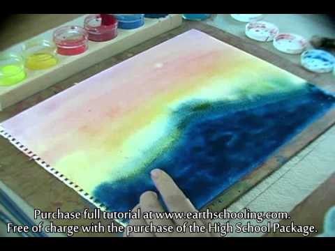 480x360 Waldorf Watercolor For High School Iliad And Odyssey From