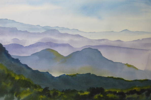 595x395 Hills Watercolor Atelier