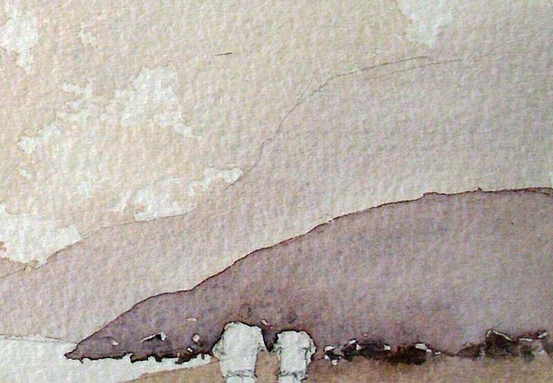 800x555 How To Paint Sand And Hills With Watercolor Watercolour