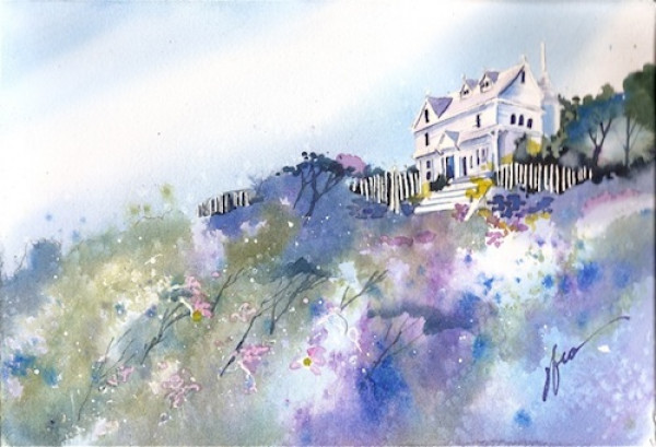 600x409 Video Download Watercolor For Beginners (Episode 07) Lavender