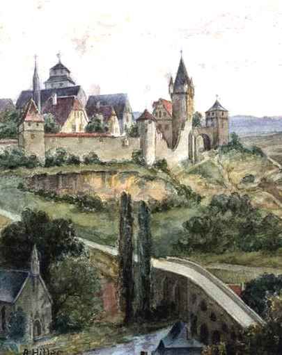 405x511 A Watercolor By Adolf Hitler All Art Watercolor