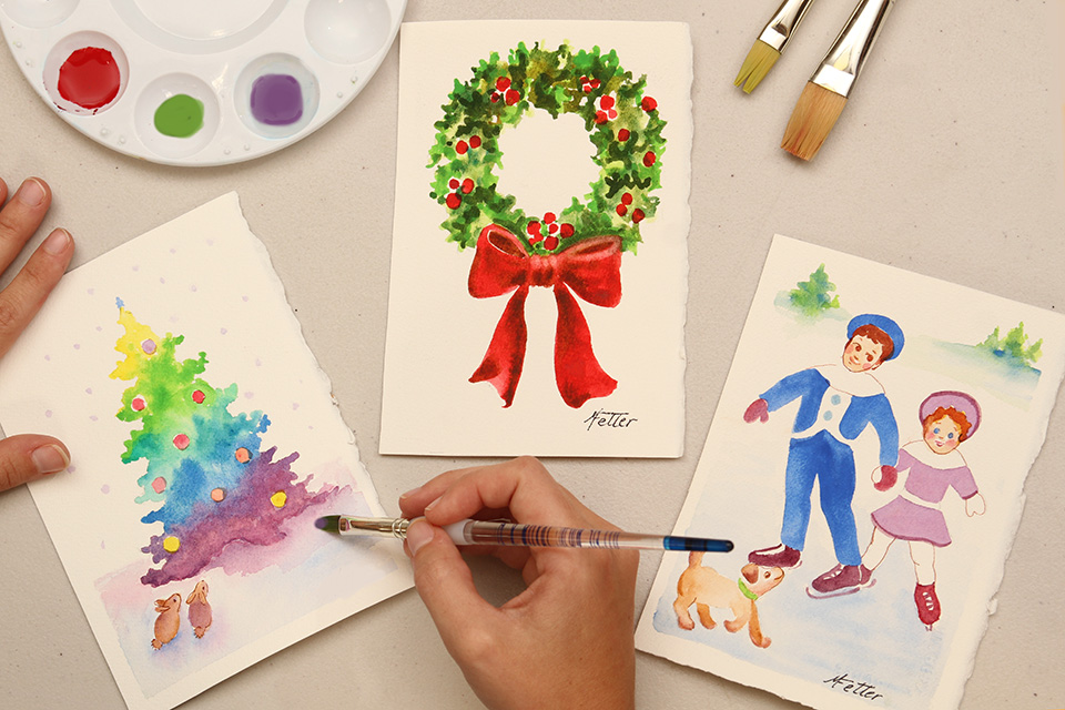 960x640 Adult Workshop Watercolor Amp Holiday Cards (9 A.m.) The Museum