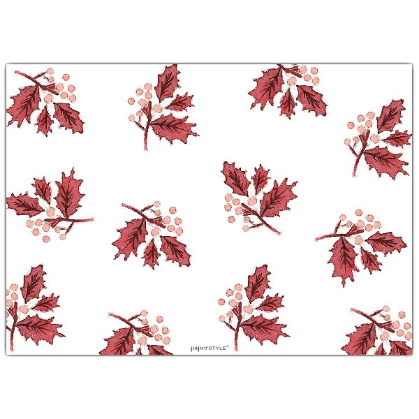 600x600 Watercolor Holly And Evergreen Holiday Invitations Paperstyle