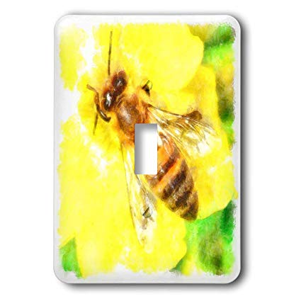 Honey Bee Watercolor