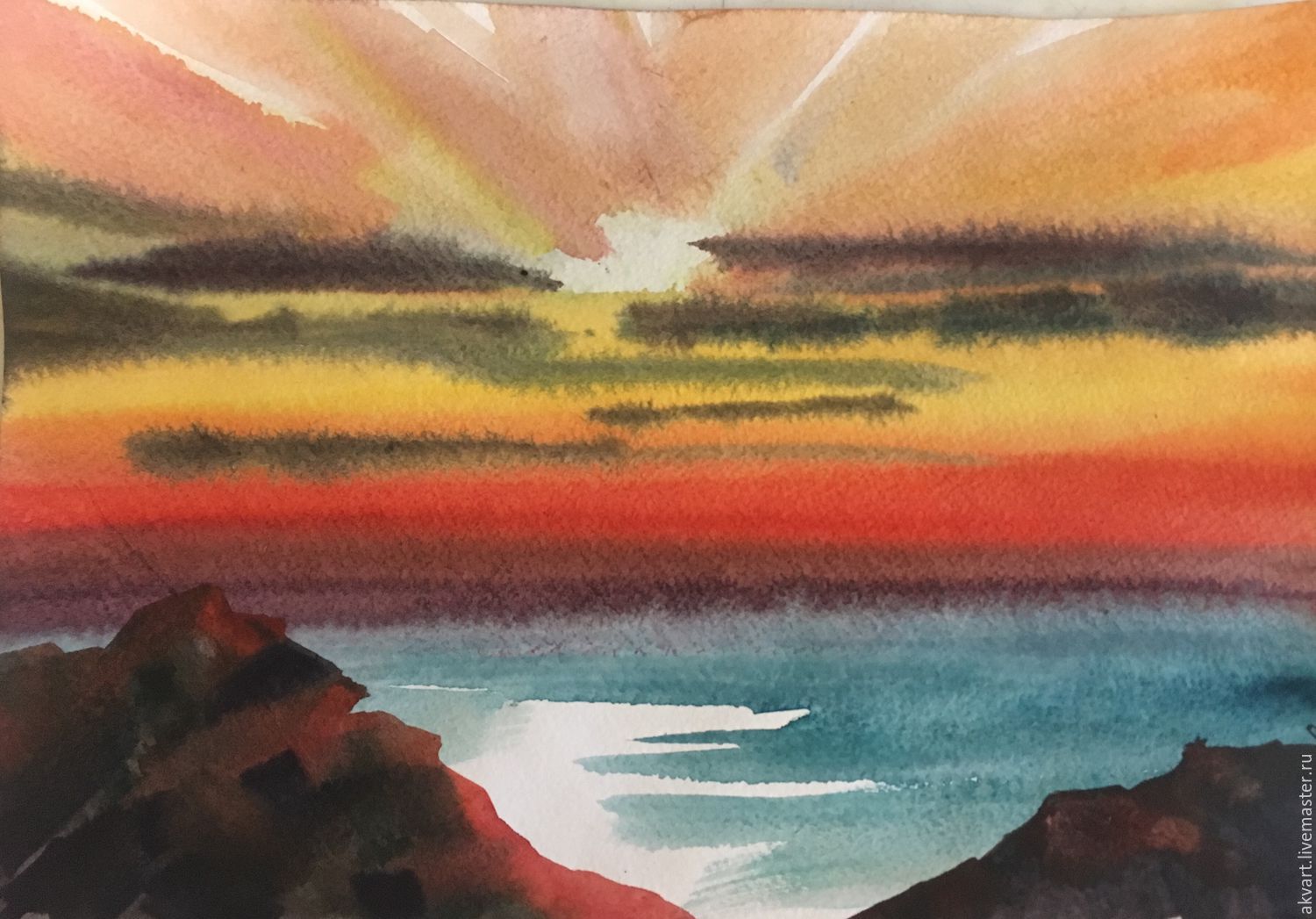 1500x1047 Watercolor. Painting With Watercolors. A Study In Scarlet Shop