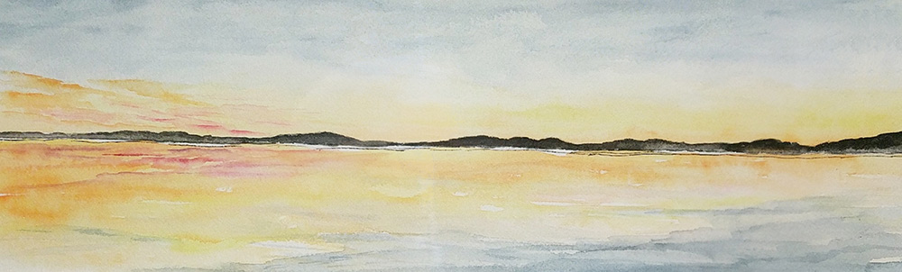 1000x302 Watercolors By Nancy Stalnaker