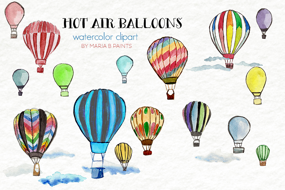 958x639 Watercolor Clip Art