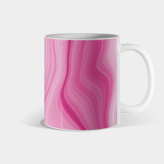 650x650 Hot Pink Watercolor Artwork Mug By Newburyboutique Design By Humans
