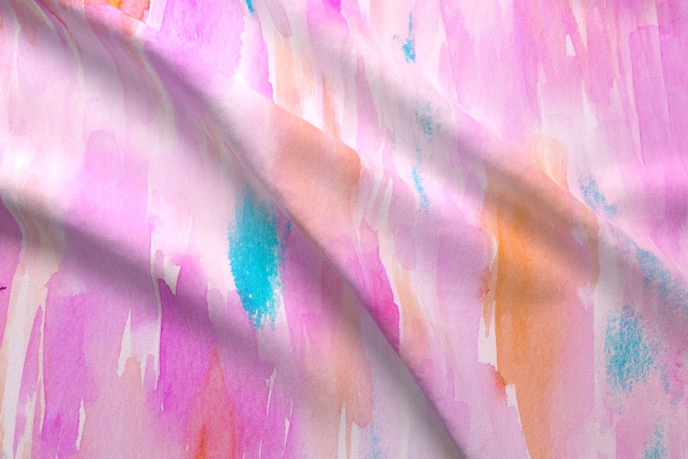 1000x667 Hot Pink Watercolor Ikat Citrus + Sage Co.