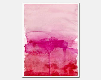 340x270 Hot Pink Abstract Etsy