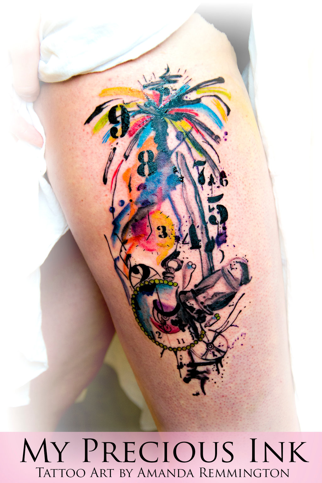 1024x1536 Watercolor Abstract Tattoo By Mentjuh
