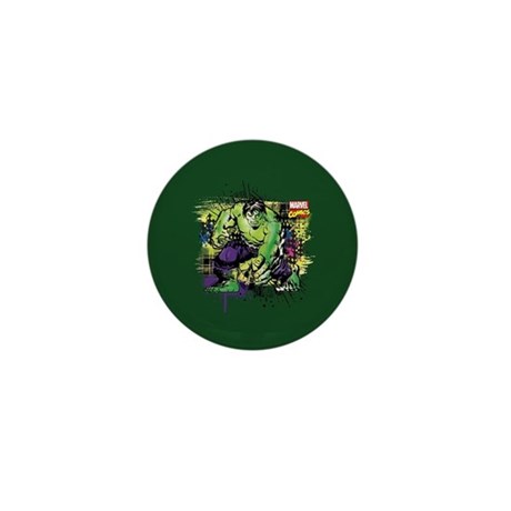 460x460 Hulk Watercolor Mini Button By Hulk