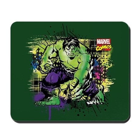 460x460 Hulk Watercolor Mousepad By Hulk