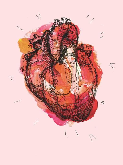500x669 Pin By Mackenzie Smith On Design Watercolor Heart