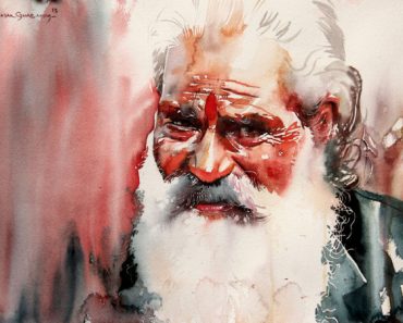 370x297 Watercolor Painting