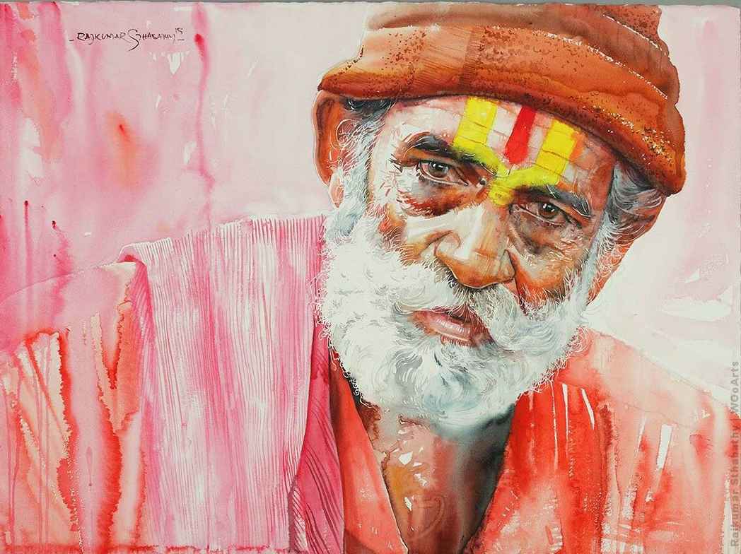 1048x784 54 Sublime Watercolor Paintings By Rajkumar Sthabathy