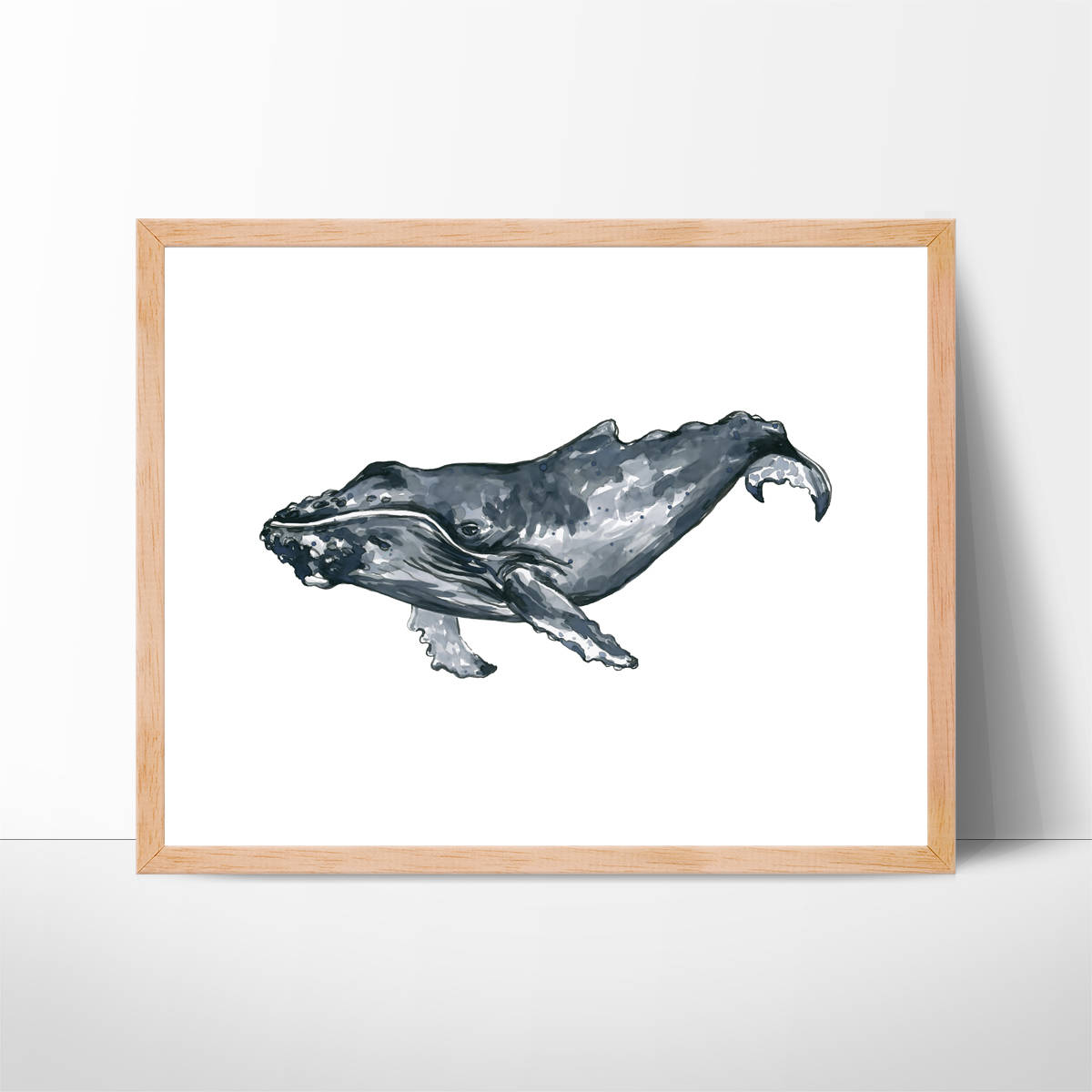 1200x1200 Humpback Whale 105 Print Humpback Whale Art Humpback Whale Art