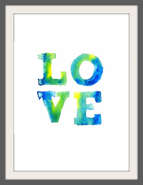 495x640 Original Watercolor Painting Love Hunger Games Artwork Home Wall