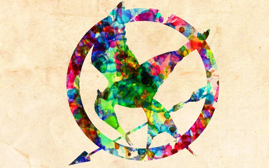 900x563 The Hunger Games Watercolor Effect By Elijahvd