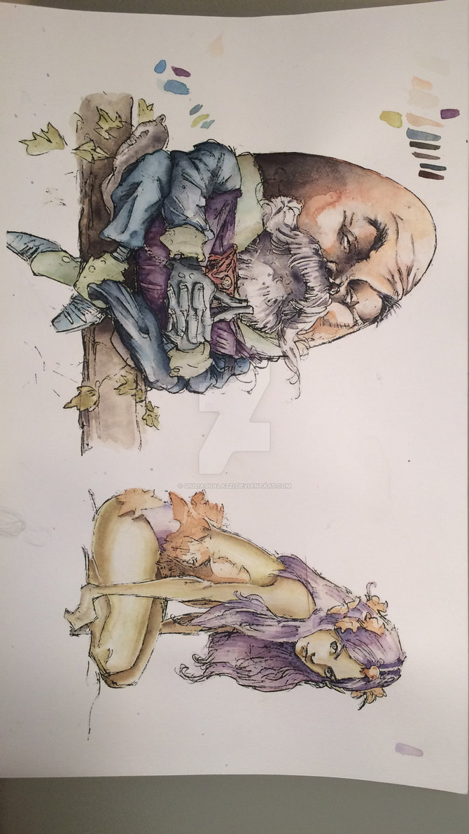 670x1191 Acquerelli (Iain Mccaig Sketches) By Giuliagualazzi