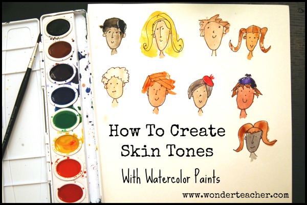 600x402 How To Create Skin Tones With Watercolor Paints