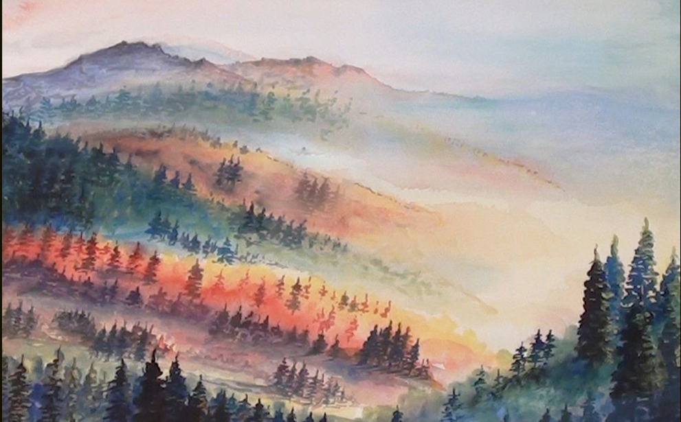 991x615 How To Paint A Landscape Watercolor Painting Dilip Realistic