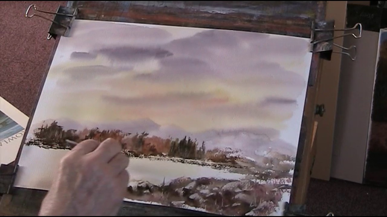 1280x720 How To Paint An Impressionist Watercolour