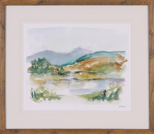 600x521 Impressionist Watercolor Ii Shadow Catchers Art