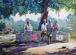 265x190 Image Result For Landscape Painting By Indian Village Scene