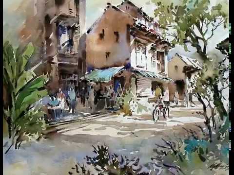 480x360 Indian Watercolor Paintings