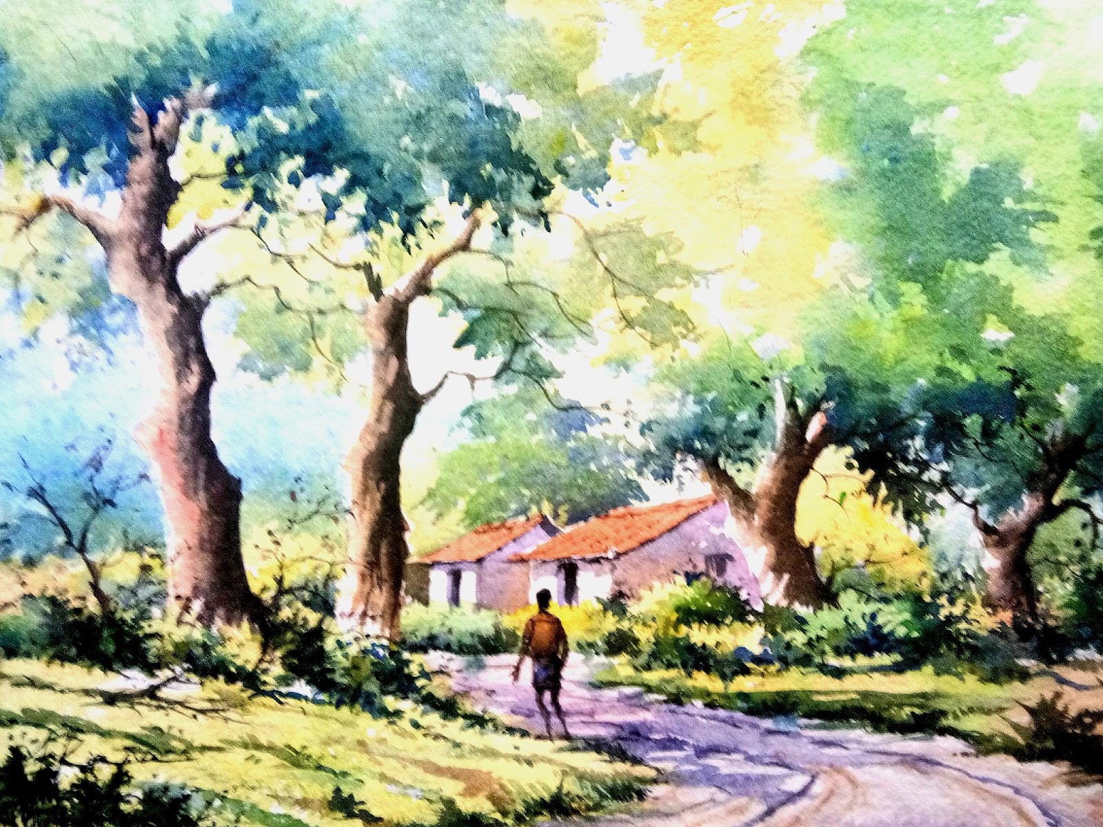 1600x1200 Indian Watercolor